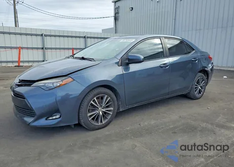 2017 Toyota Corolla L z USA, uszkodzony, nr VIN 2T1BURHE4HC815093